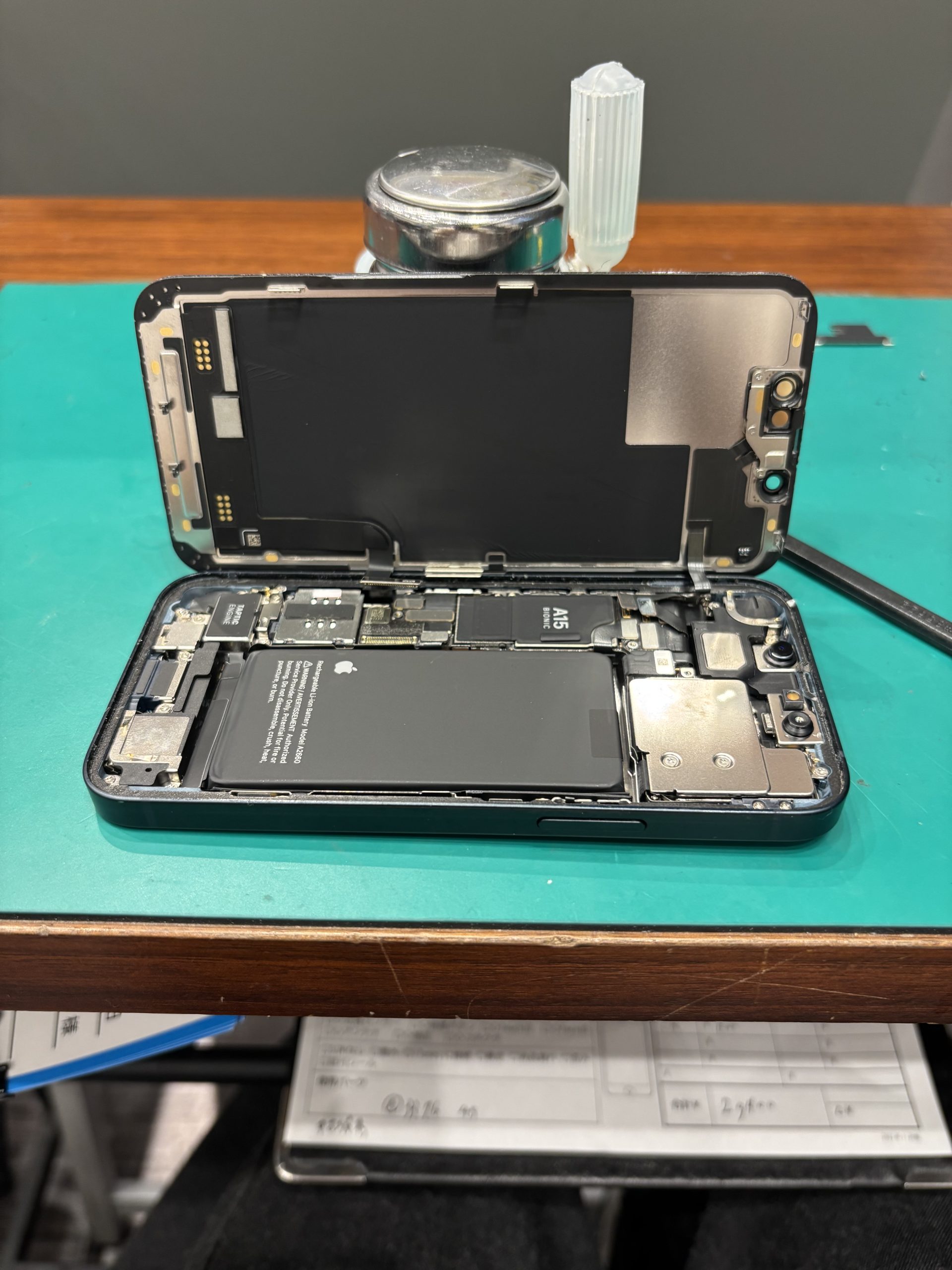 [イオンモール徳島店]　iPhone1３mini 　画面交換　徳島市よりご来店