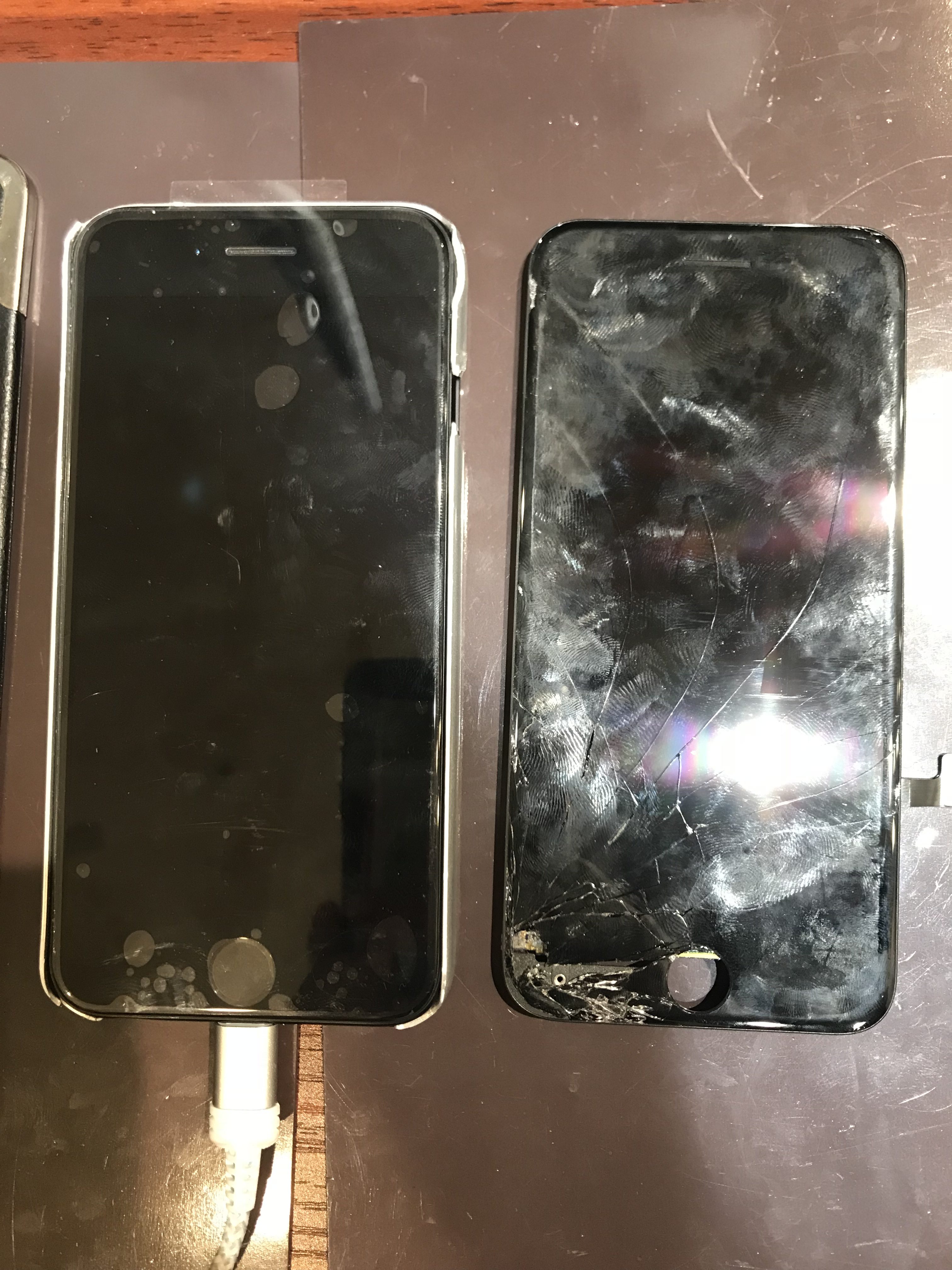 iphoneのバッテリー交換は最短２０分から対応！即日対応、データそのままで。お買い物ついでに修理～♫《伊丹市からお越しのお客様》