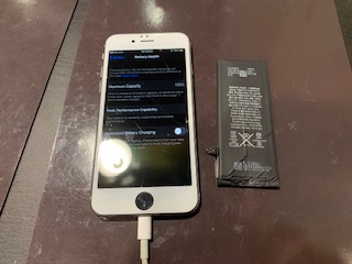 最短20分で即日修理！iPhone6sバッテリー交換　＜宝塚市からお越しのお客様＞