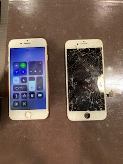 iPhone7画面交換　伊丹市よりご来店　ｙ