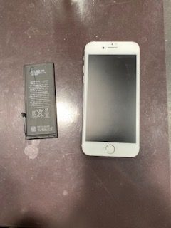 iPhone７　バッテリー交換　尼崎からお越しのお客様　ka