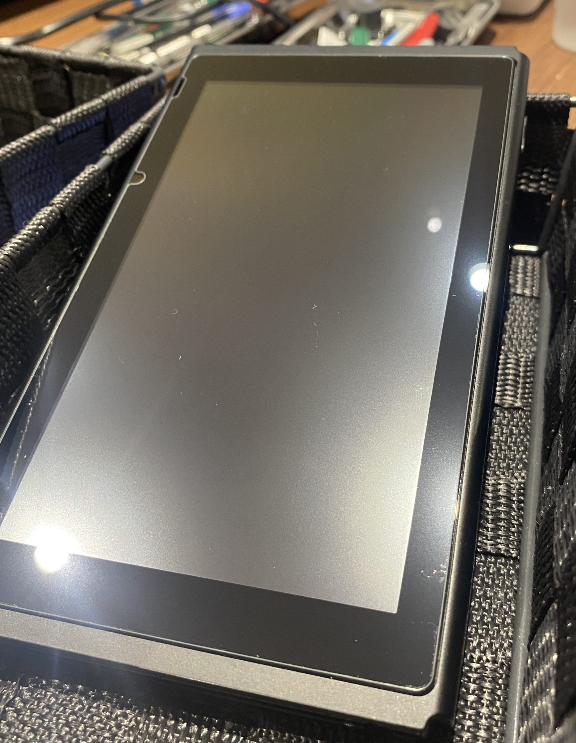 switch液晶画面交換　伊丹市よりご来店　