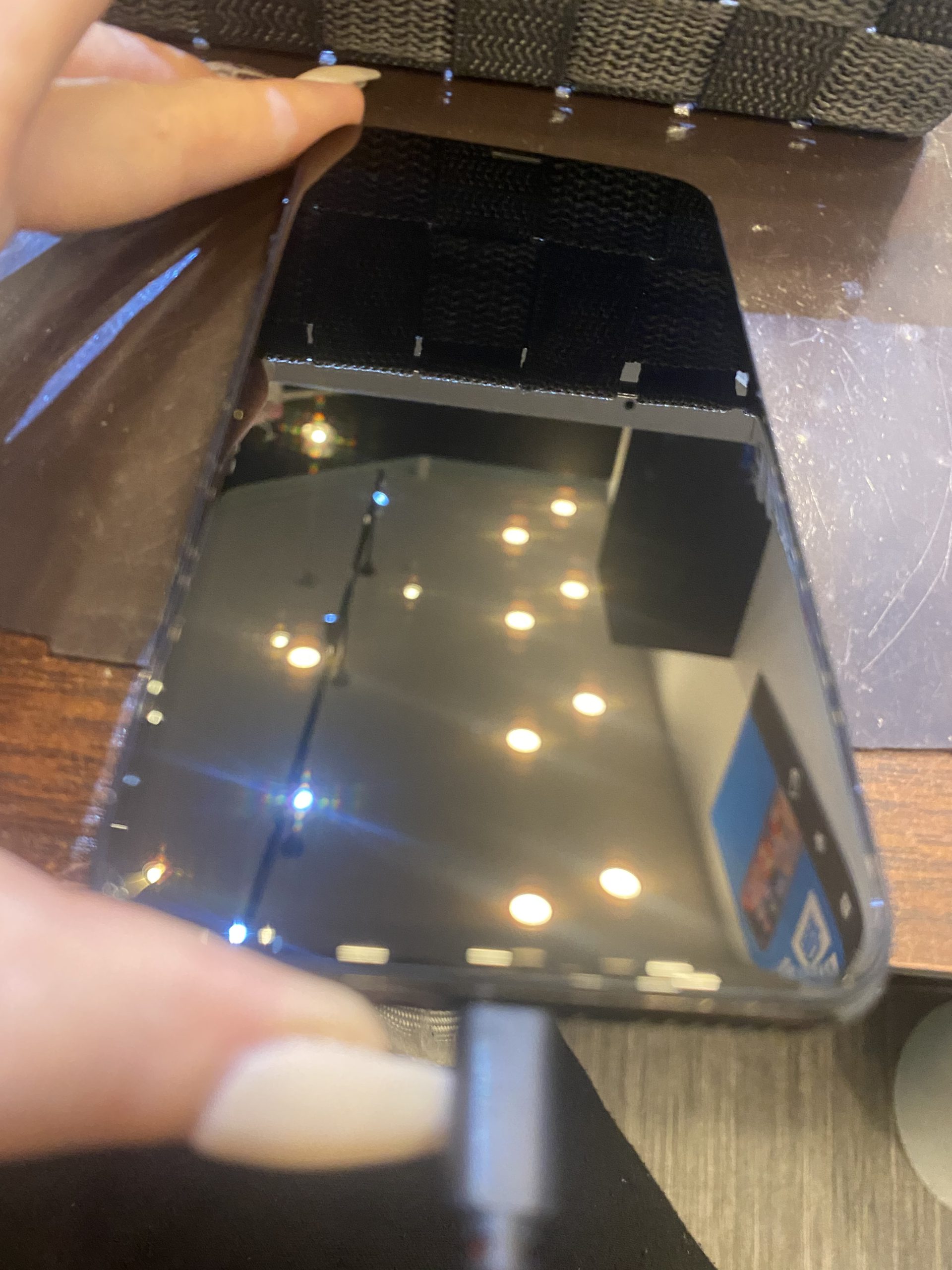 iPhoneX　画面交換　伊丹市よりご来店