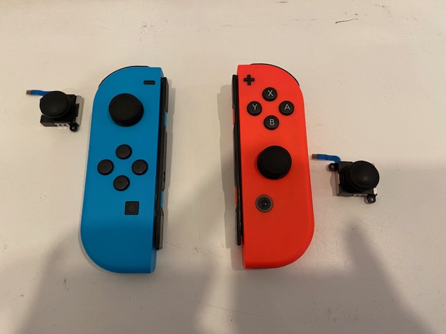 Switch Joy-Conスティック交換　尼崎からお越しのお客様