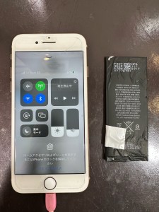 アイフォン8の修理