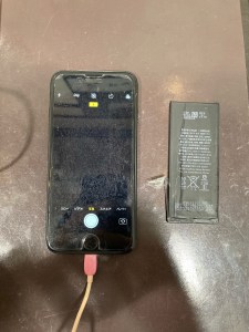iPhone7　バッテリー交換