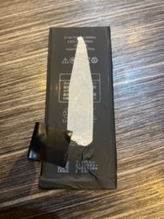 iPhonese２　バッテリー交換　伊丹市よりお越しのお客様