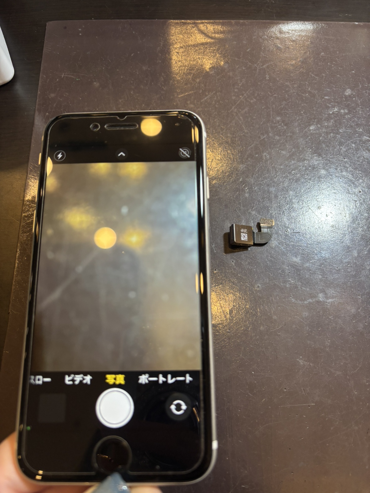 iPhoneSE2 リアカメラ交換 尼崎市よりお越しのお客様