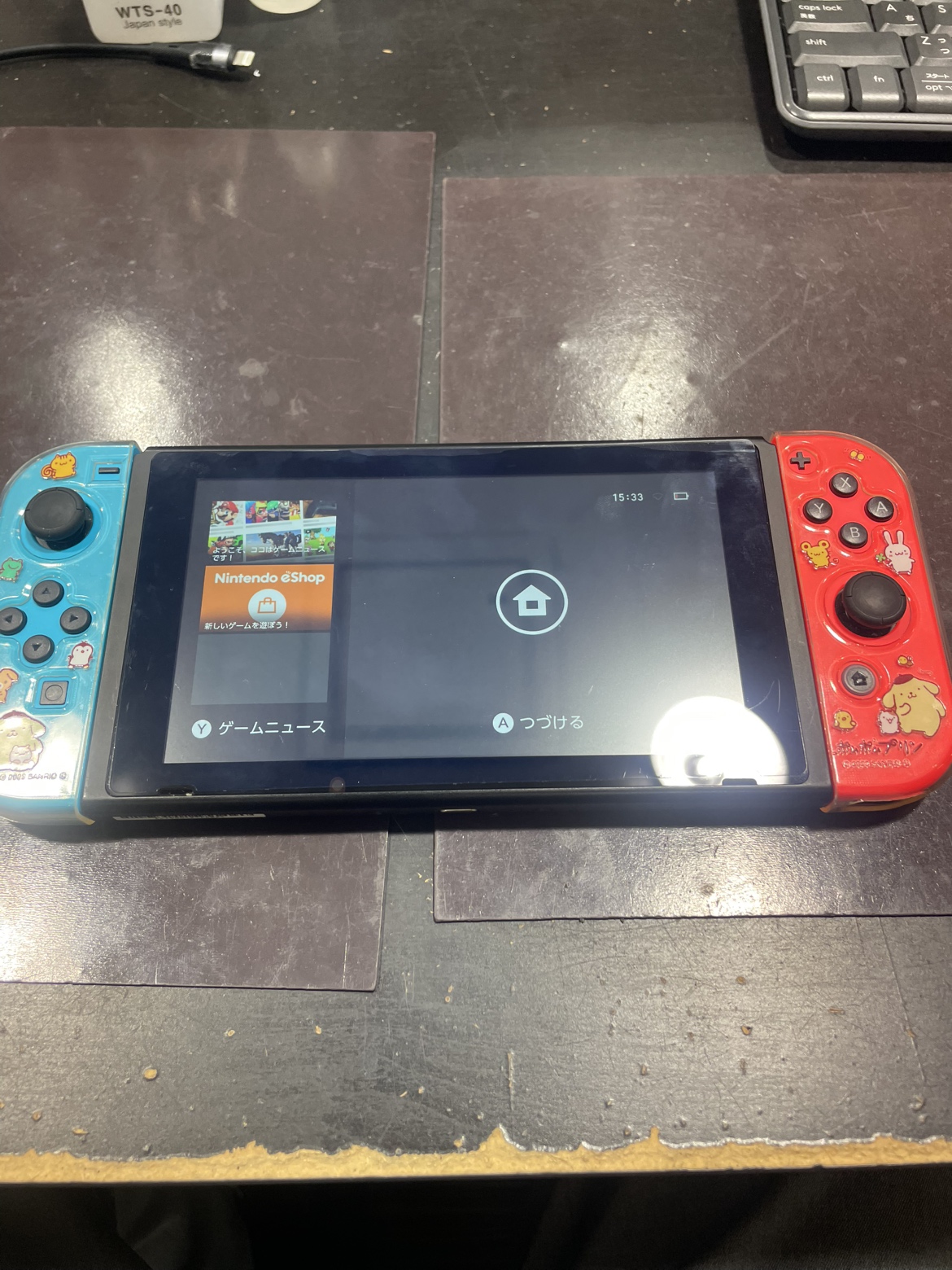 バッテリーの減りが早くなったNintendoSwitchのバッテリー交換