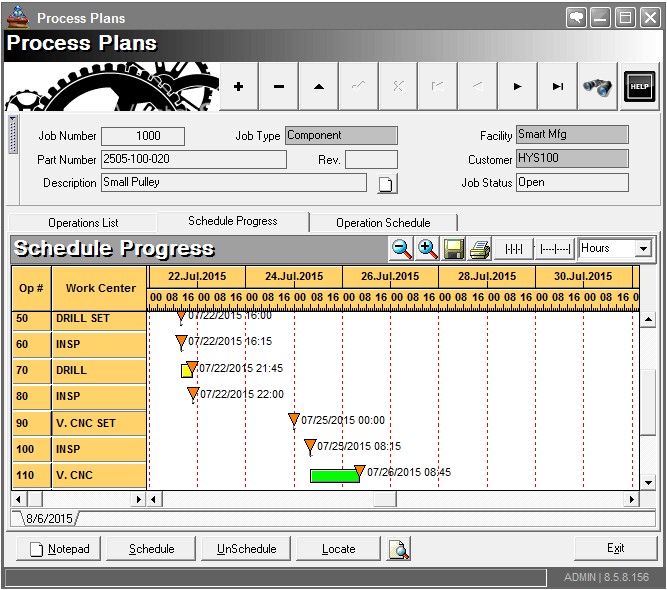 Process Planning & Scheduling Software
