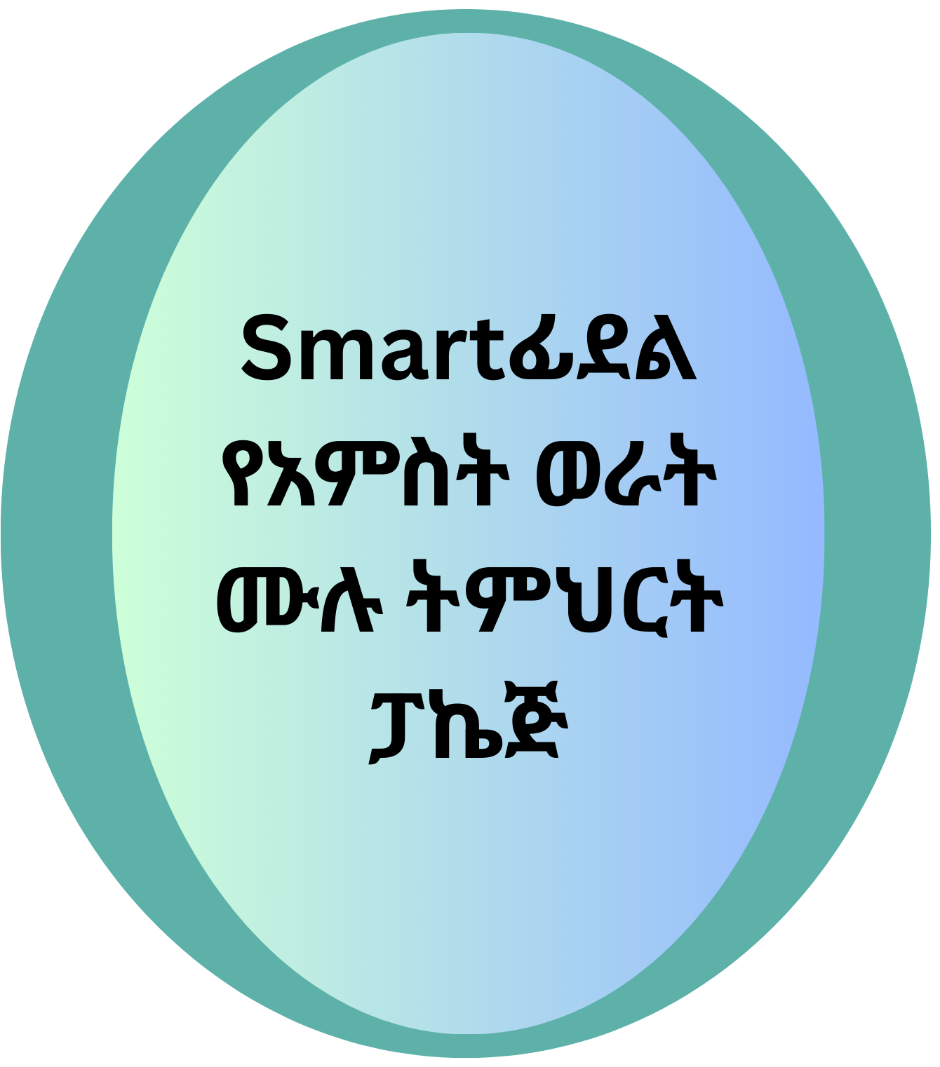 Smartፊደል የአምስት ወራት ሙሉ ፓኬጅ