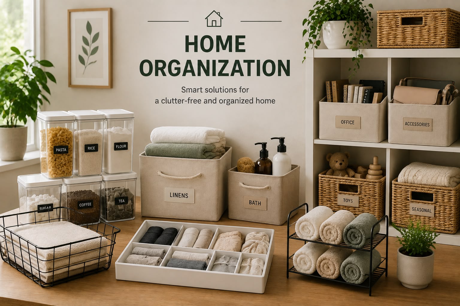Home storage and organization products