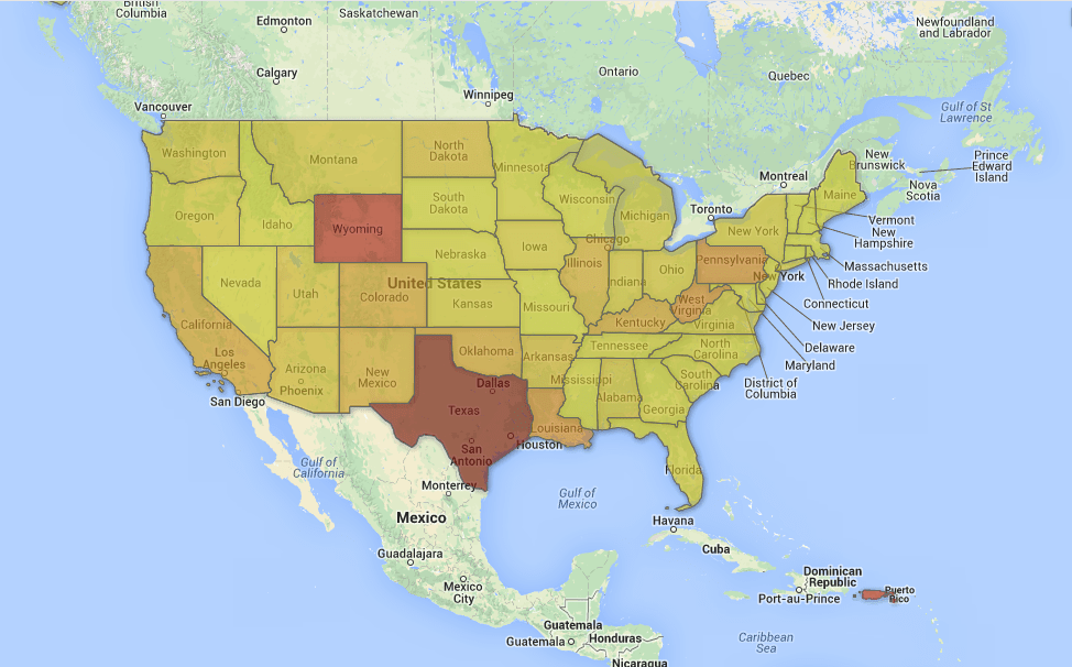 Energy Heat Map