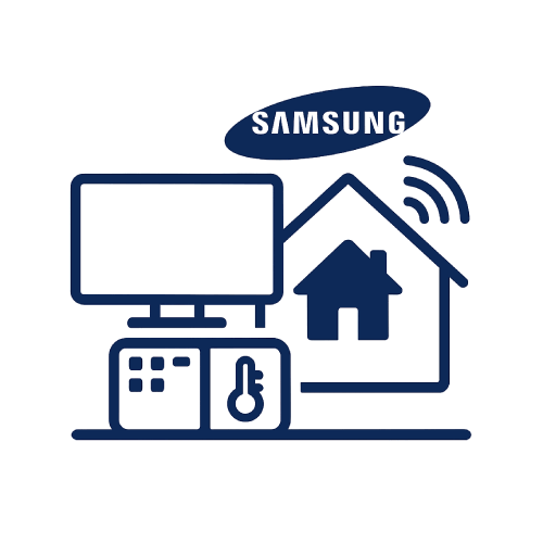 SmartThings Smart Home Platform Integrations Blue Icon