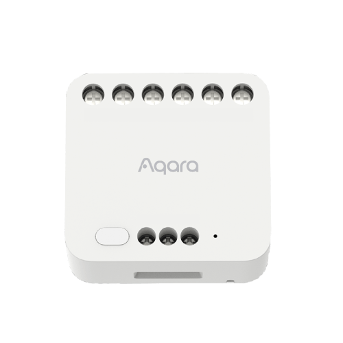 Aqara Dual Relay Module T2 Front View