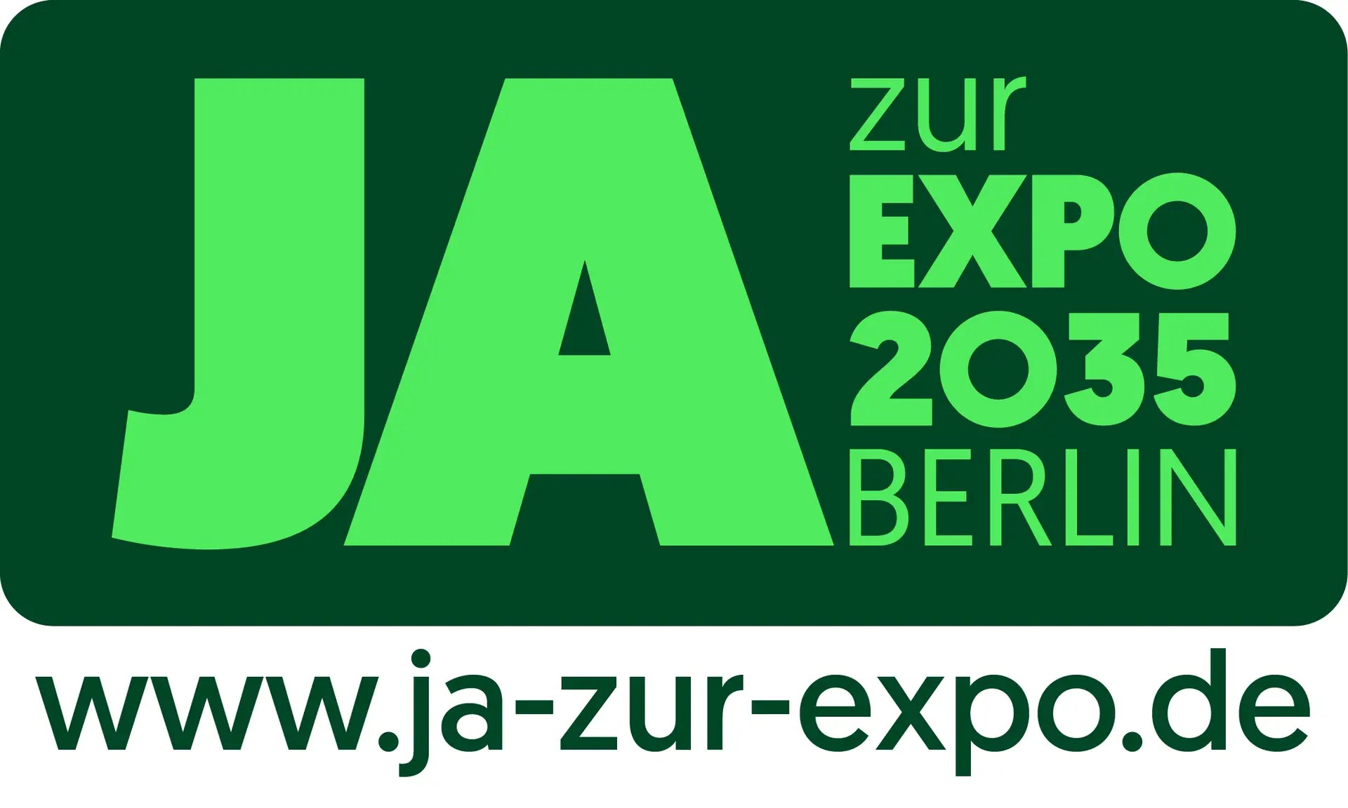 Ja zur Expo 2035 Berlin