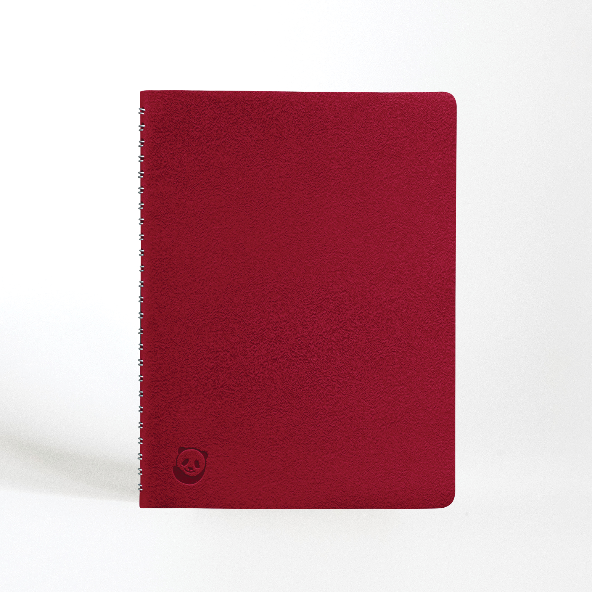 A5 Notizbuch ‚Happy Panda‘ – Hardcover, 14x21 Cm, Mit Cremefarbenen Seiten | Für Notizen, Tagebuch, Uni & Büro