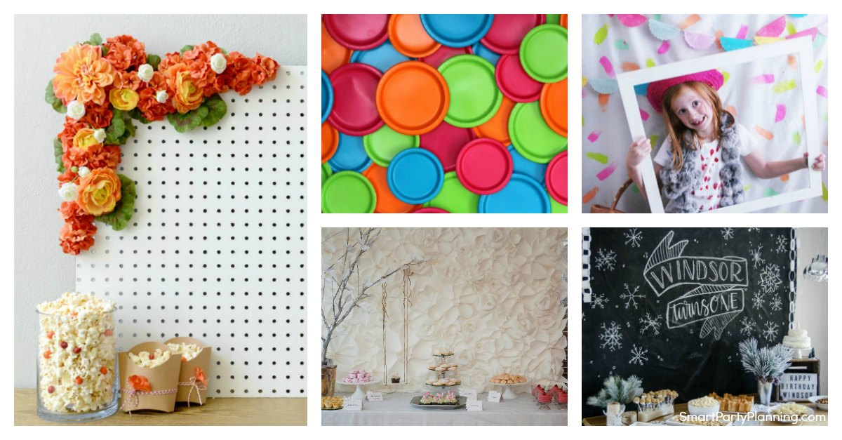 8 of The Best Easy Party Table Backdrop Ideas