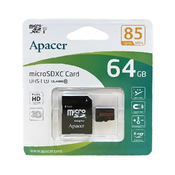 Card de memorie Apacer microSD 64GB