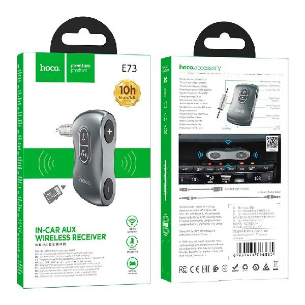 Adaptor Bluetooth- AUX Hoco E73