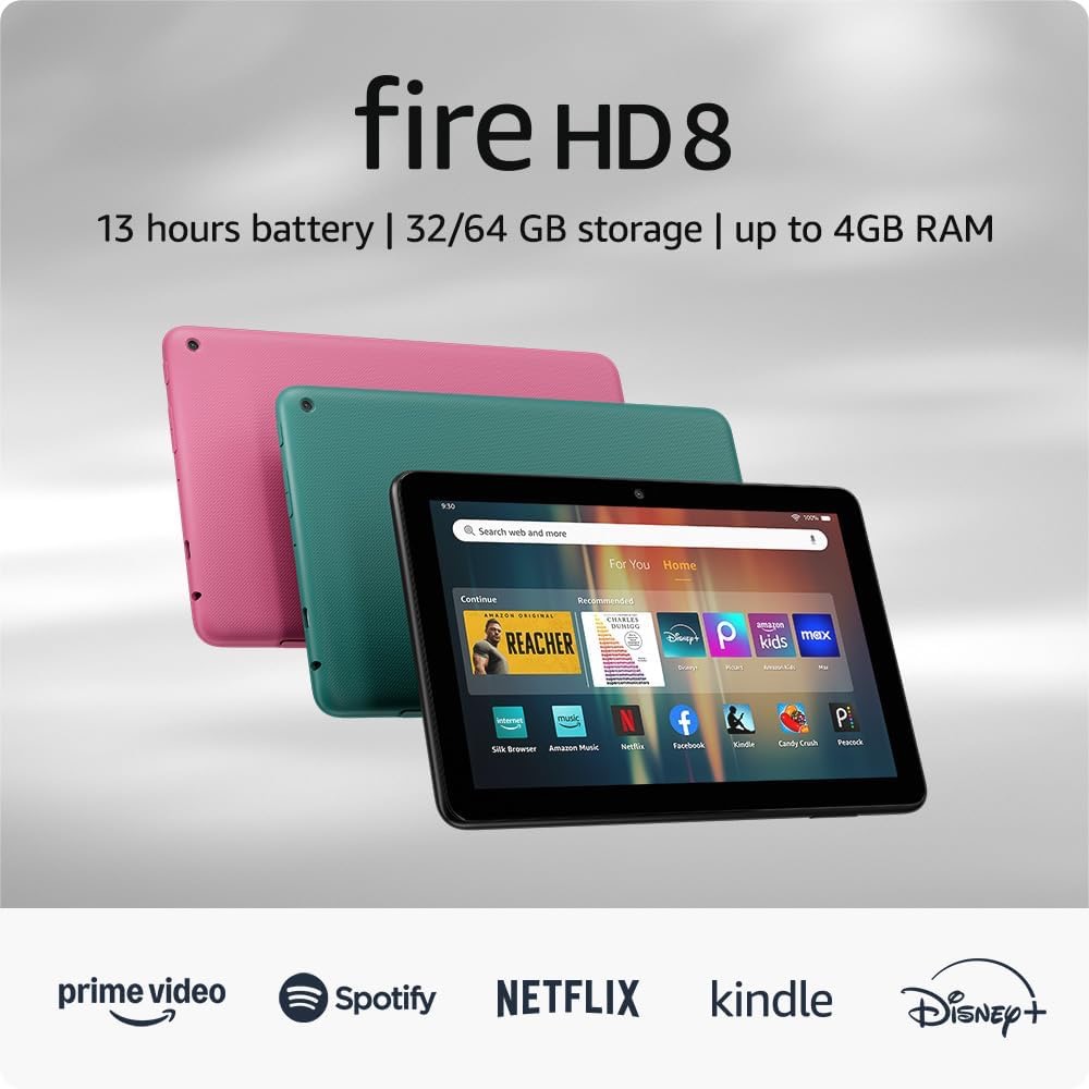 Product Summary Review: New Amazon Fire HD 8 Tablet (2024 Release)