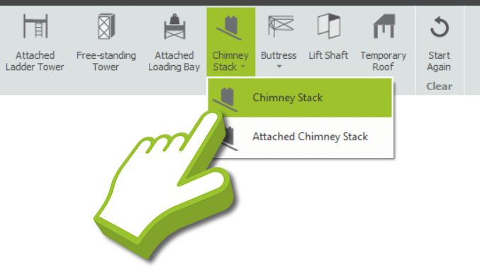 Adding Chimney Scaffolds Smart Scaffolder - Ocean Designs - Artistic 8K Collection