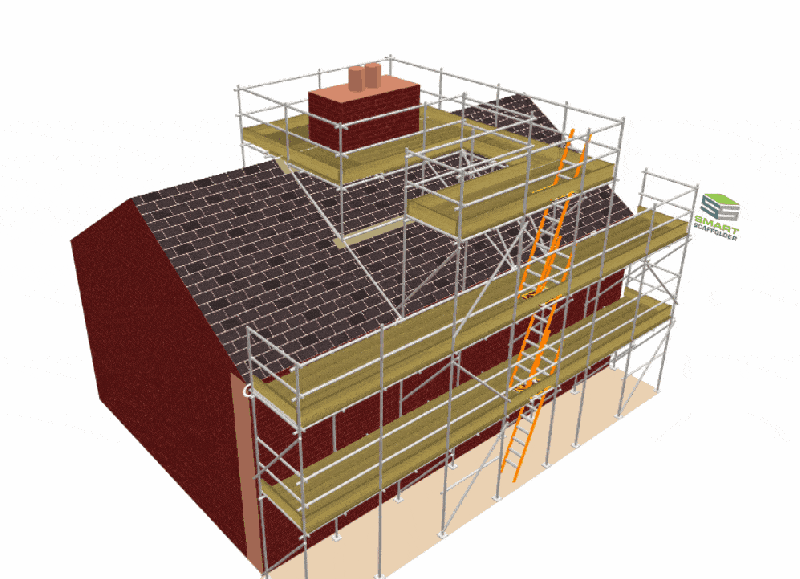 Adding Chimney Scaffolds Smart Scaffolder - Download Modern Sunset Wallpaper | 8K