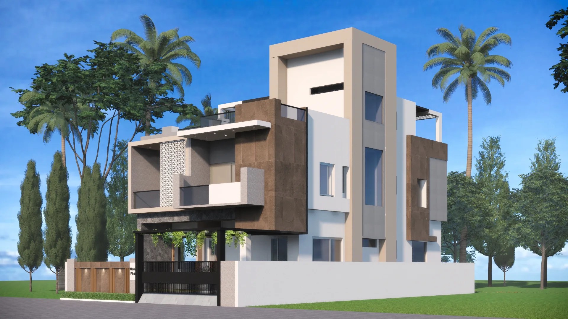 Simple house front design indian style ideas for a beautiful first