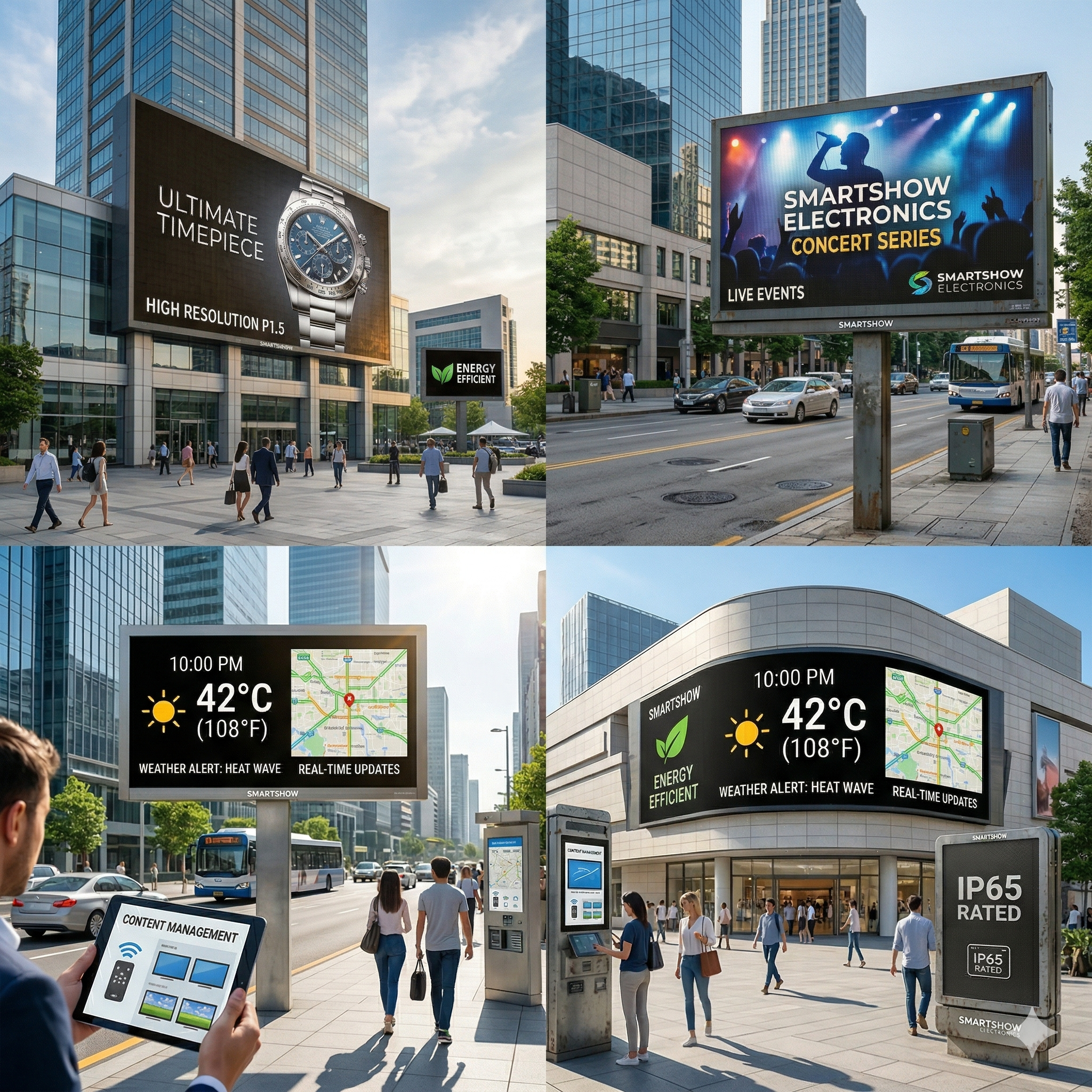 Outdoor LED screen
