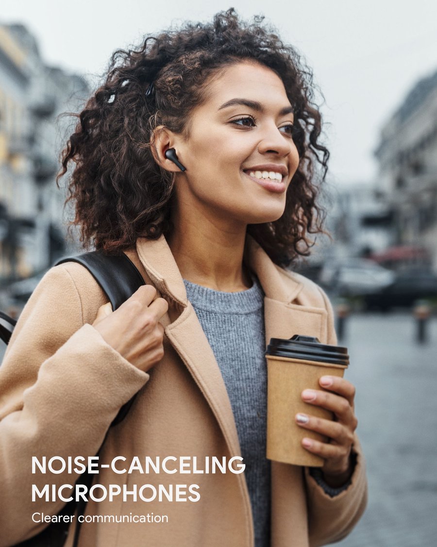 Aukey EP-T21s Move Compact II Wireless Earbuds 3d Surround Sound