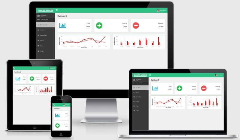 Architectui Modern Responsive Reactjs Bootstrap 4 Jquery Html Dashboard Template - 8K Light Textures for Desktop