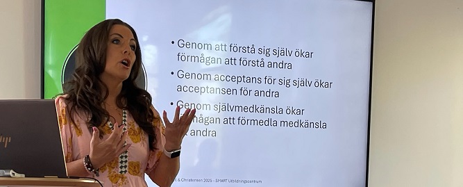 Caisa föreläser om självledarskap