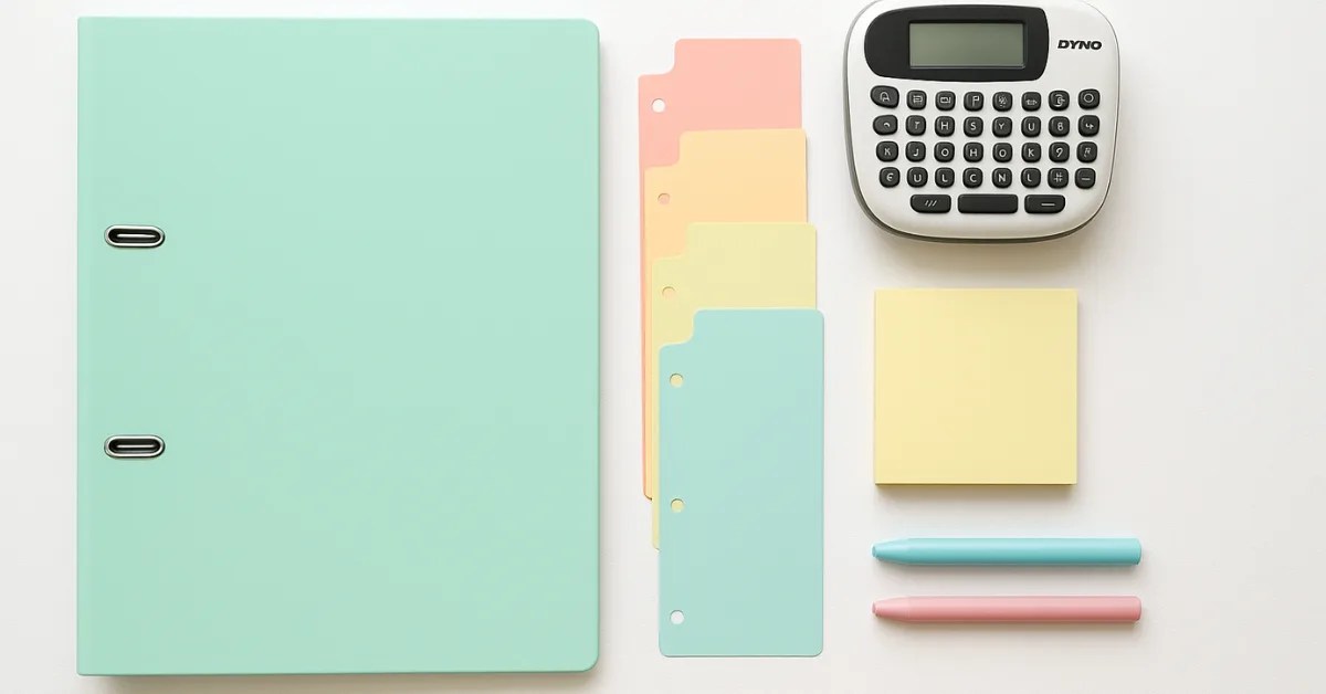 How to Set Up a Binder System for Organizing Papers