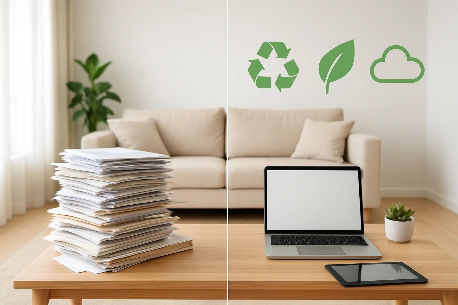 How to Become Paperless at Home