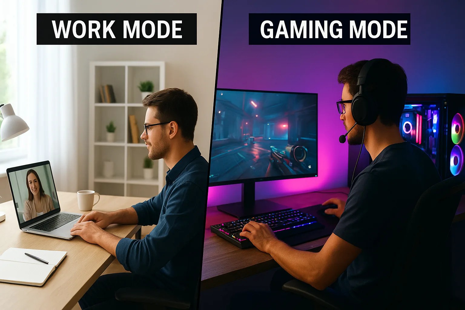 Home Office Setup for Gamers Who Work from Home