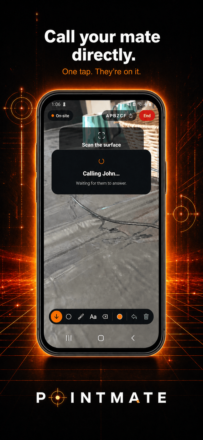 PointMate — Call your helper straight in