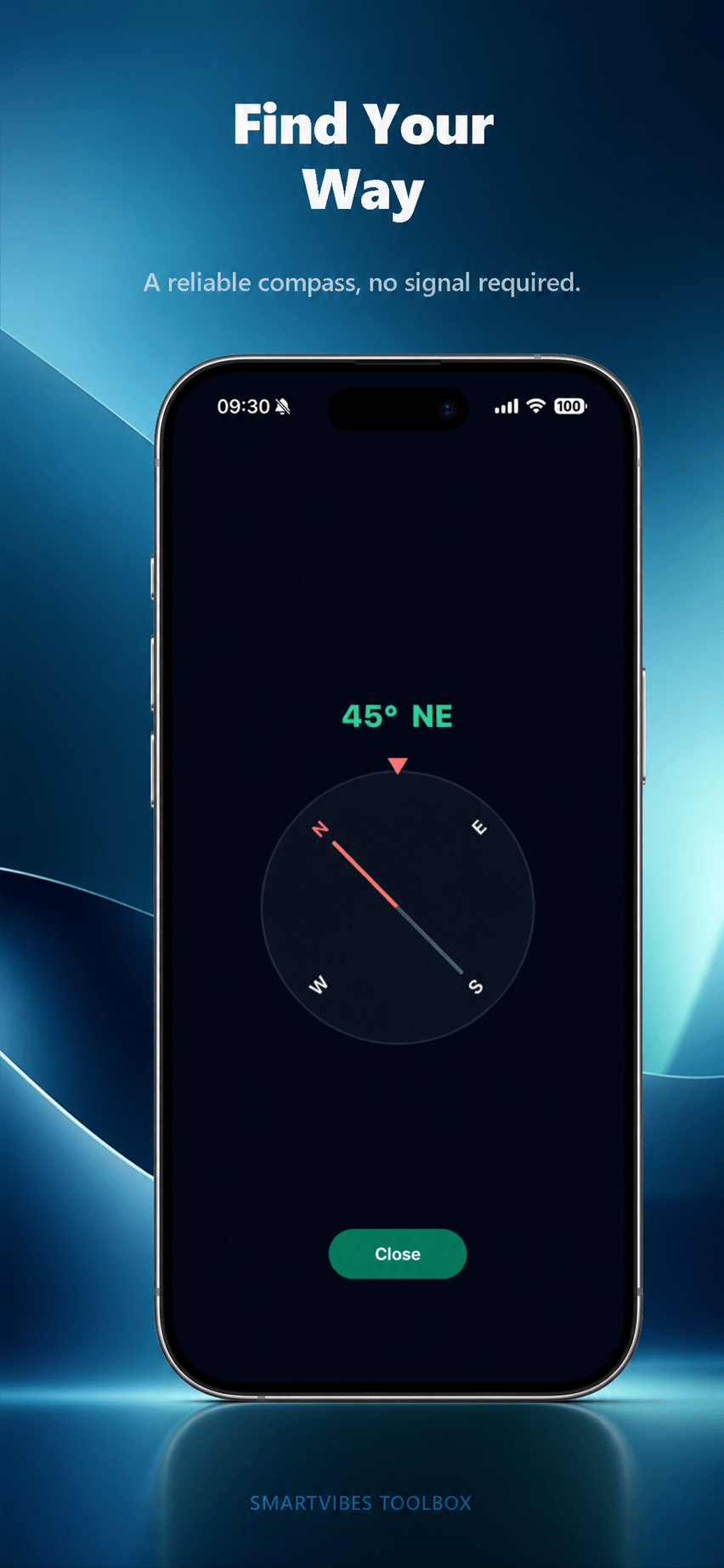 Toolbox — A compass that settles fast