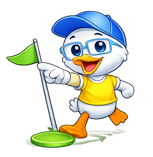 Clever, the Smarty Ears duck
