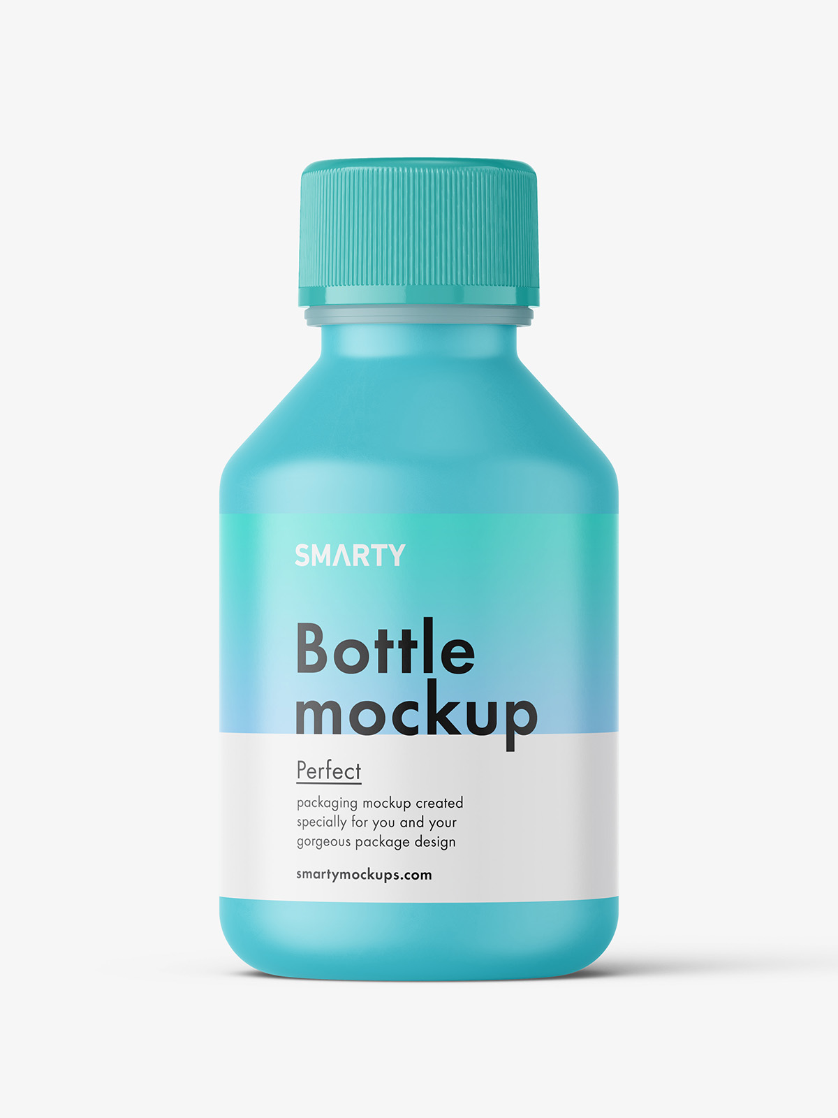 Capable of holding 12 fl. Matt Syrup Bottle Mockup Smarty Mockups