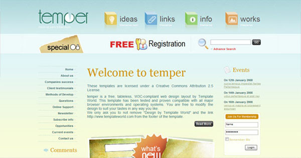 20 Free And Premium Corporate Html Css Templates
