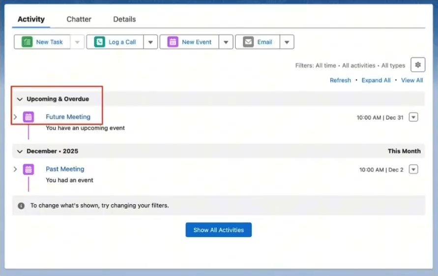 Salesforce Event Data import using Data Loader