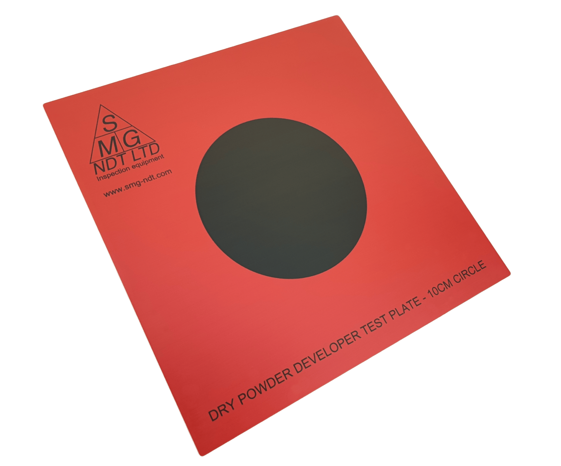 SMG NDT – Developer Check Plate – SMG NDT Ltd