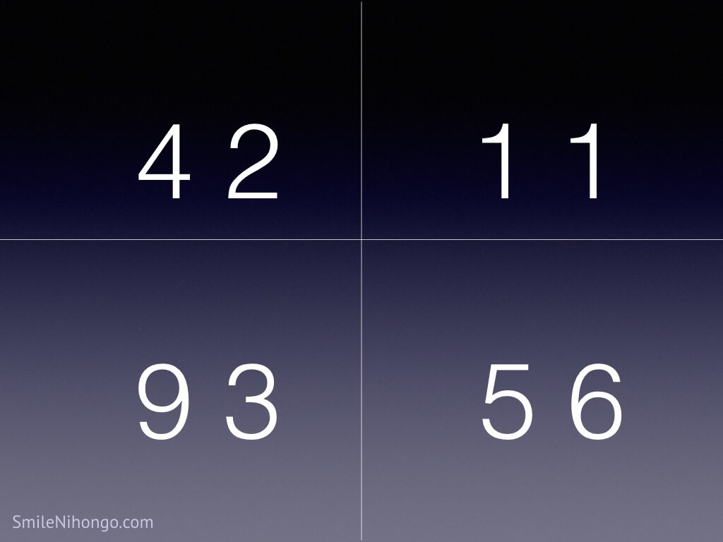 japanese numbers 1 to 100 download the number chart pdf