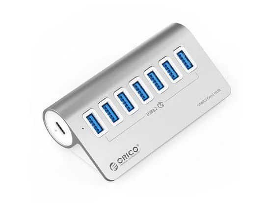Super Adaptor Me 7 Porta USB3.0 Per Pajisje Me Porte Type-C / USB