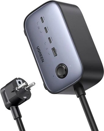 Adaptor Karikimi 100W UGreen Me Porte USB-A, 3xUSB-C & 2xAC