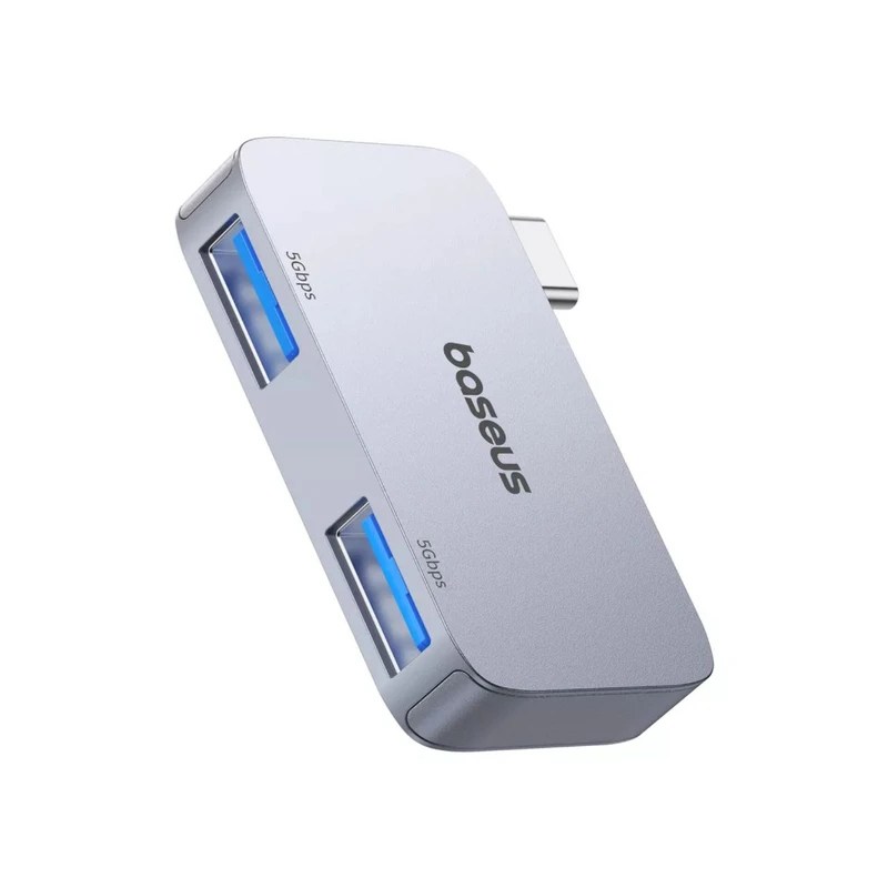 Adaptor Me 2 Porta USB3.0 Dhe Porte USB-C Baseus