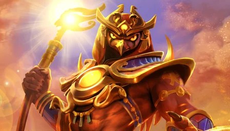 Ra Builds Abilities Smite2live - Geometric Background Collection - Retina Quality