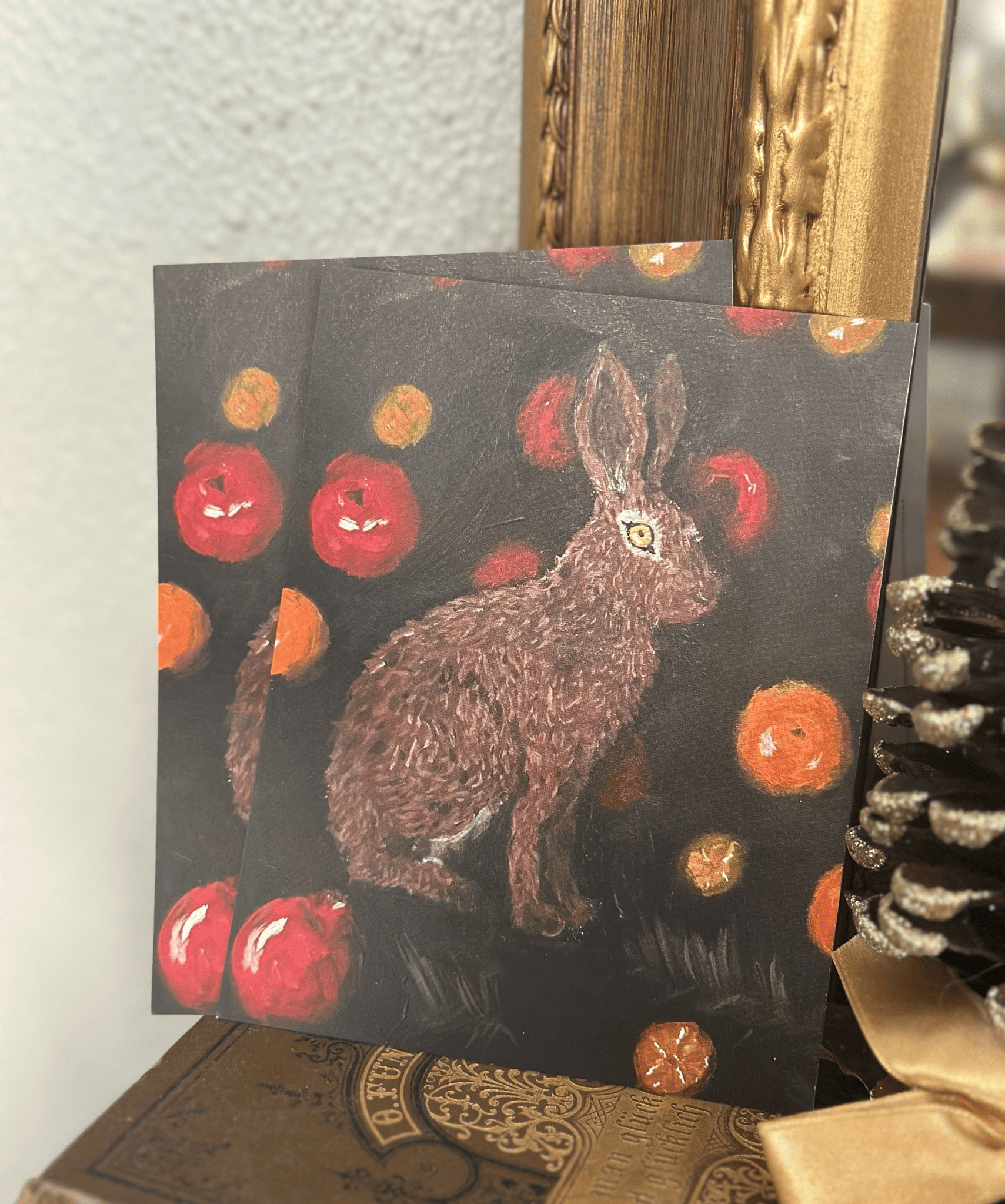 Rabbit Postcard