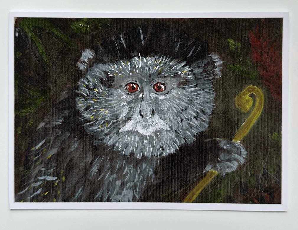 Golden Monkey Postcard