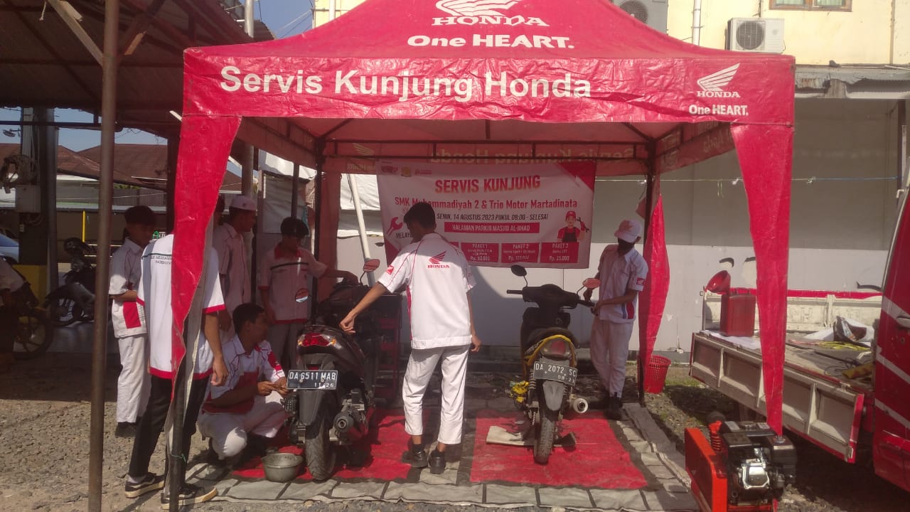 Read more about the article AHASS MENGGELAR SERVIS KUNJUNG KE SMK MUHAMMADIYAH 2 BANJARMASIN